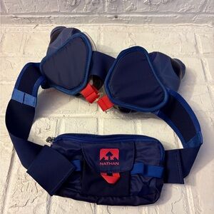 Nathan Dark Purple Blue Running Belt